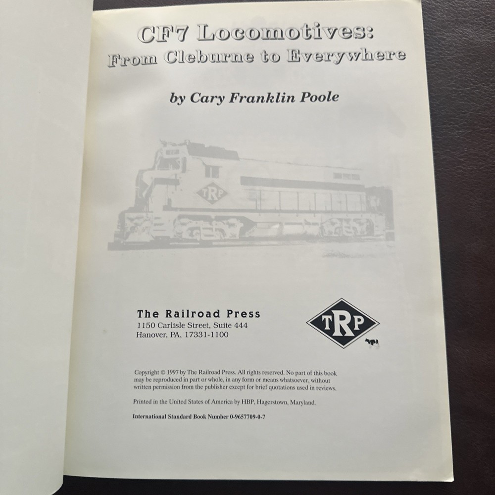 CF7 Locomotives: From Cleburne to Everywhere