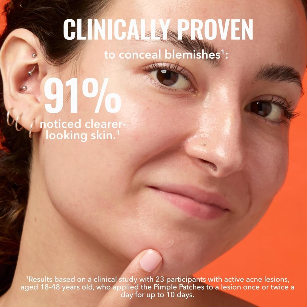 Good Molecules Pimple Patches for Face, 60 Pack – Ultra-Thin Hydrocolloid Acne &
