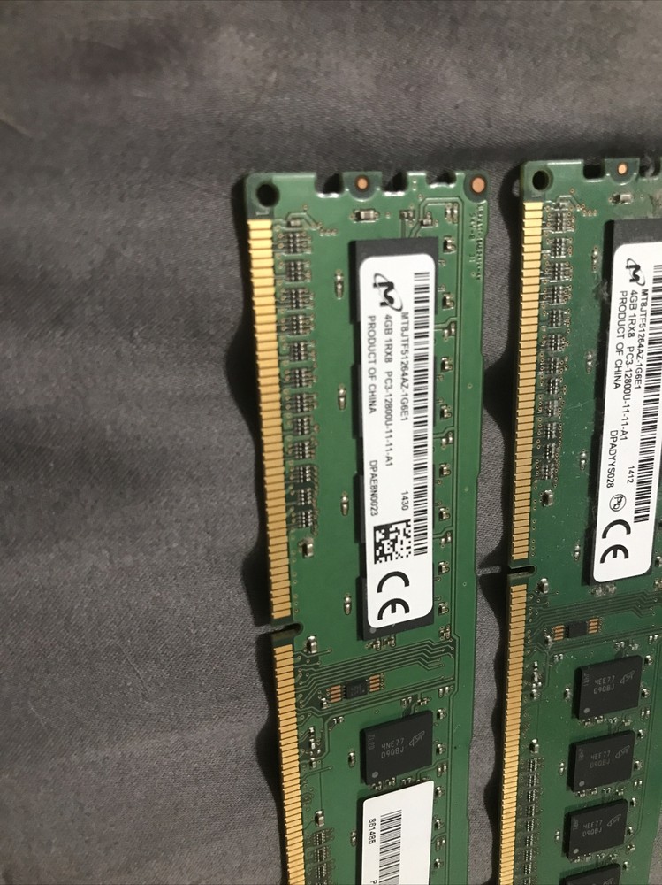 Micron 4GB 1Rx8 PC3