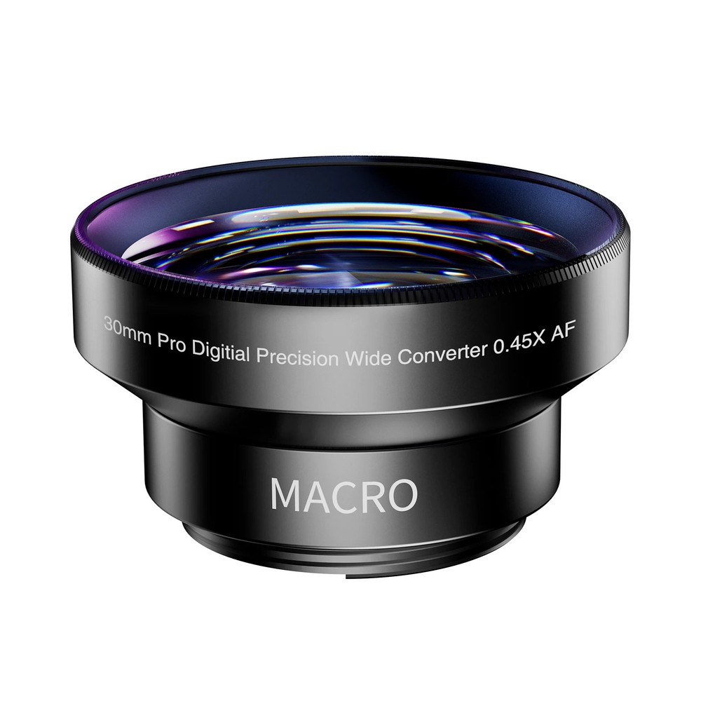 TOMLOV Wide Angle Precision Lens WL01 For Digital Microscope, 30MM Wide Angle 0.