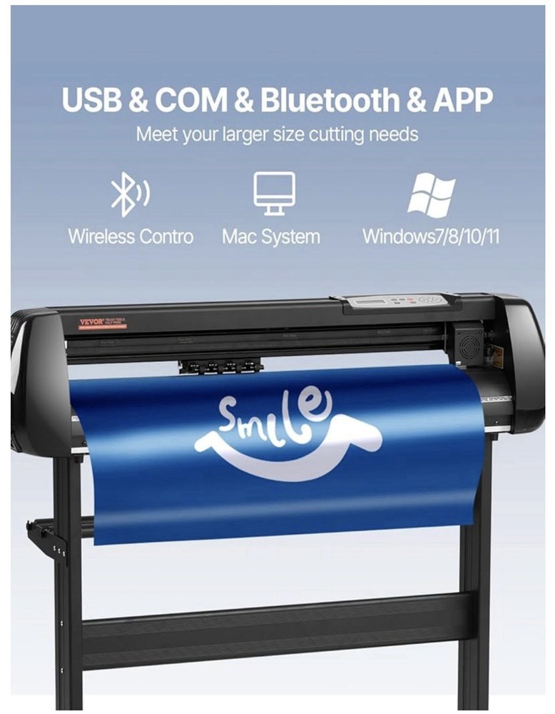 VEVOR Vinyl Cutter Machine with SignMaster Software