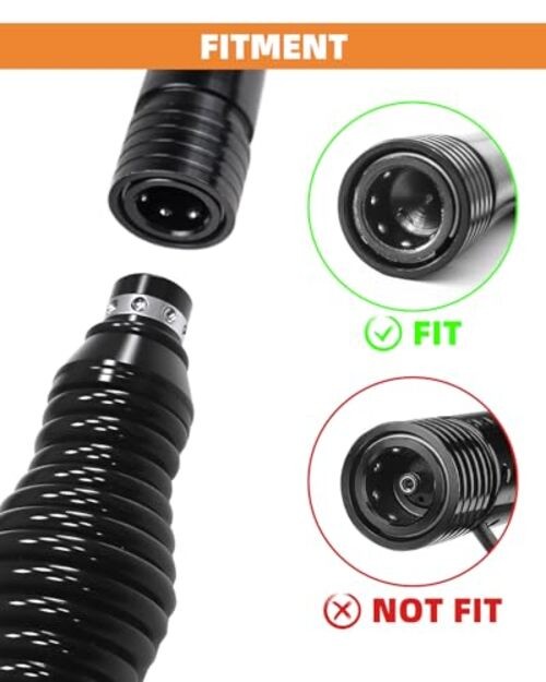 Whip Lights Spring Mounting Base, Quick Release Heavy-Duty Grooved Style