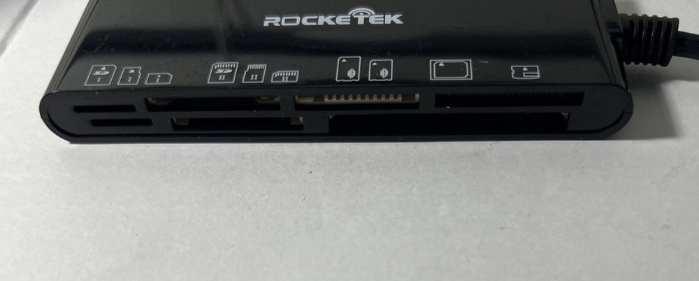 7-IN-1 Multi Card Reader, Rocketek USB Type A, C, & MORE Memory Card Reader
