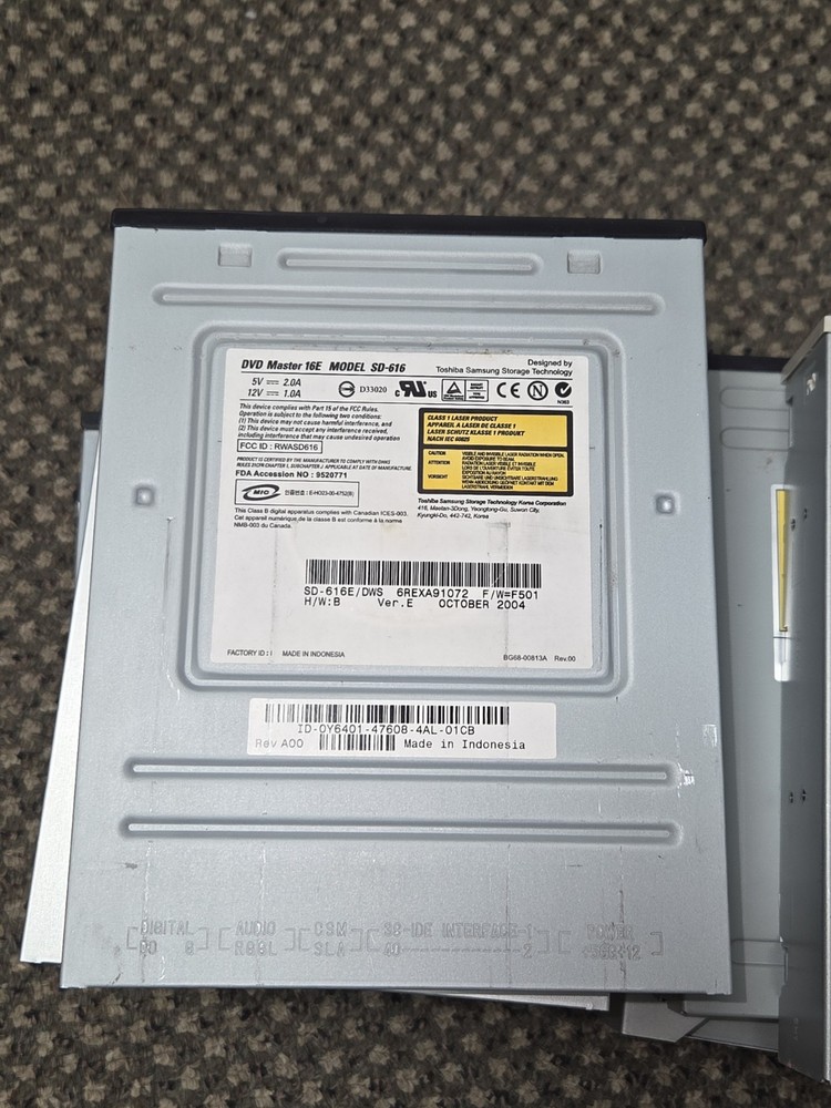 PC 5.25" Front Panel Dvd-Rom Drive Bay Face Plate Slot Cover Bezel Empty
