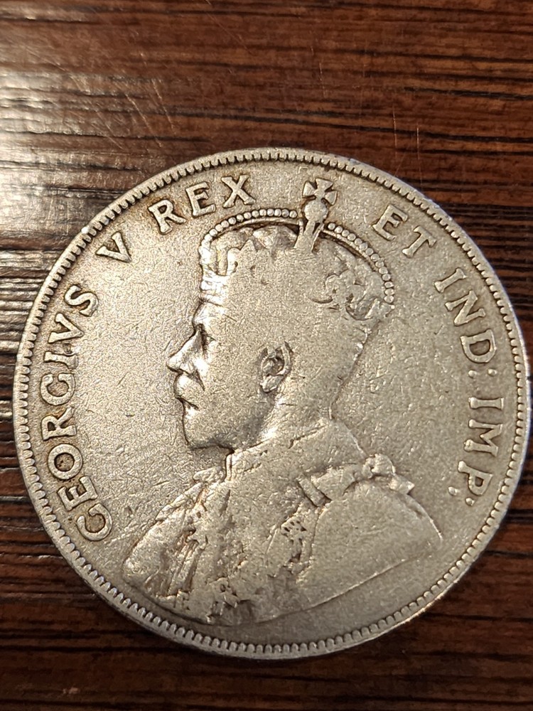 1911 Canada 50 Cents Silver Coin