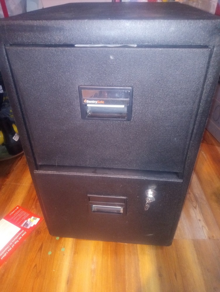 Sentry Firesafe File Drawers 6000, Black