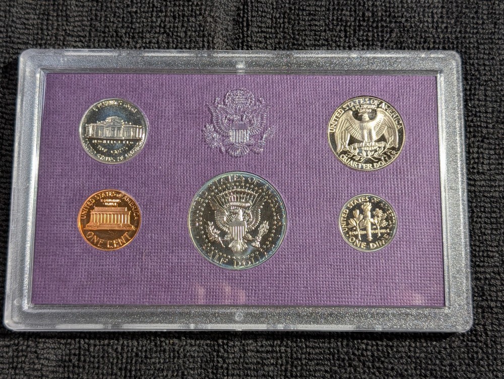1986 US Proof set OGP COA