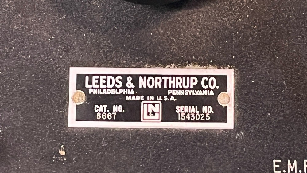 Leeds & Northrop Galvanometer