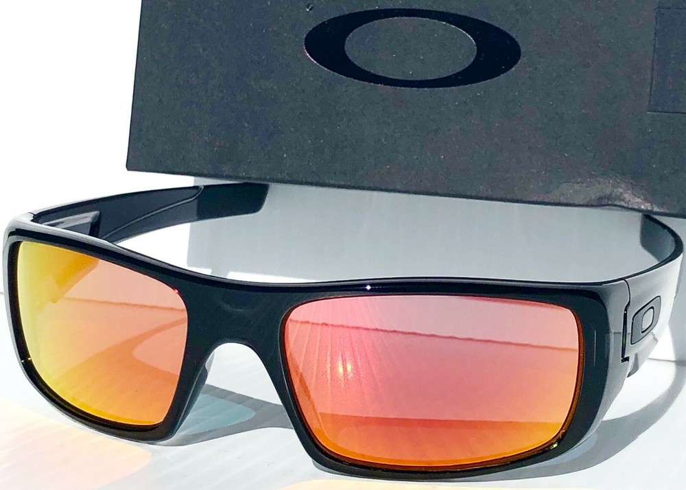 NEW* OAKLEY CRANKSHAFT Black Ink POLARIZED Galaxy RUBY Sunglass 9239