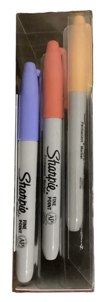 Sharpie Permanent Markers, Fine Point, Assorted, 21 Count