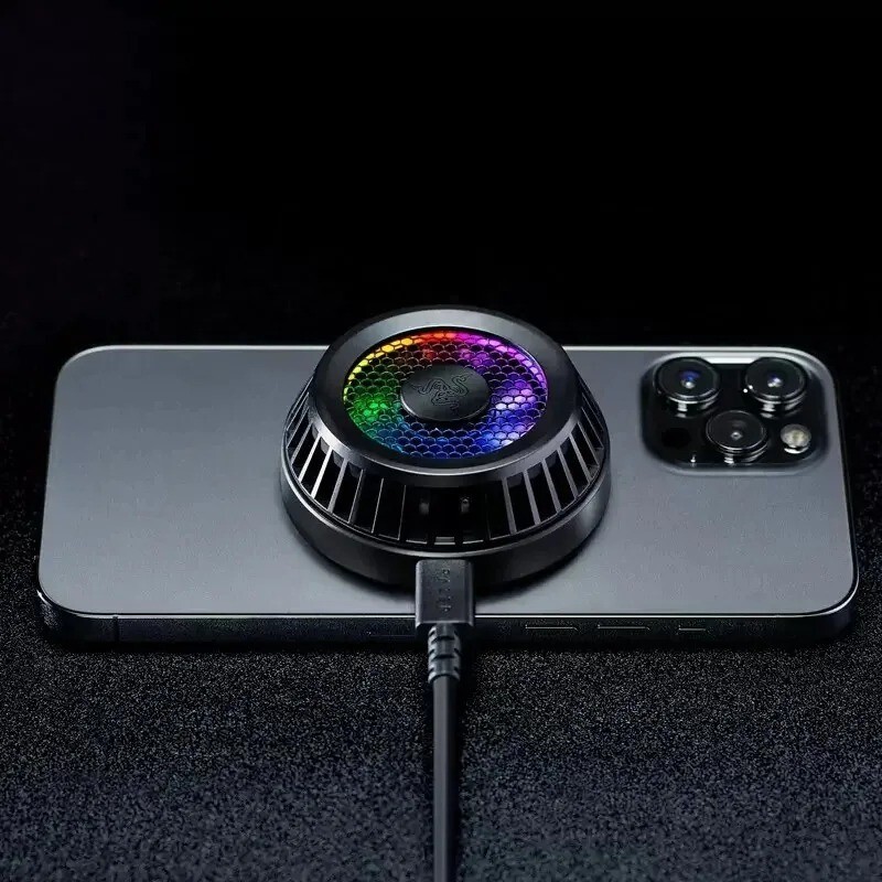 Razer Phone Cooler Chroma Game Radiator Accessories For iPhone and Android