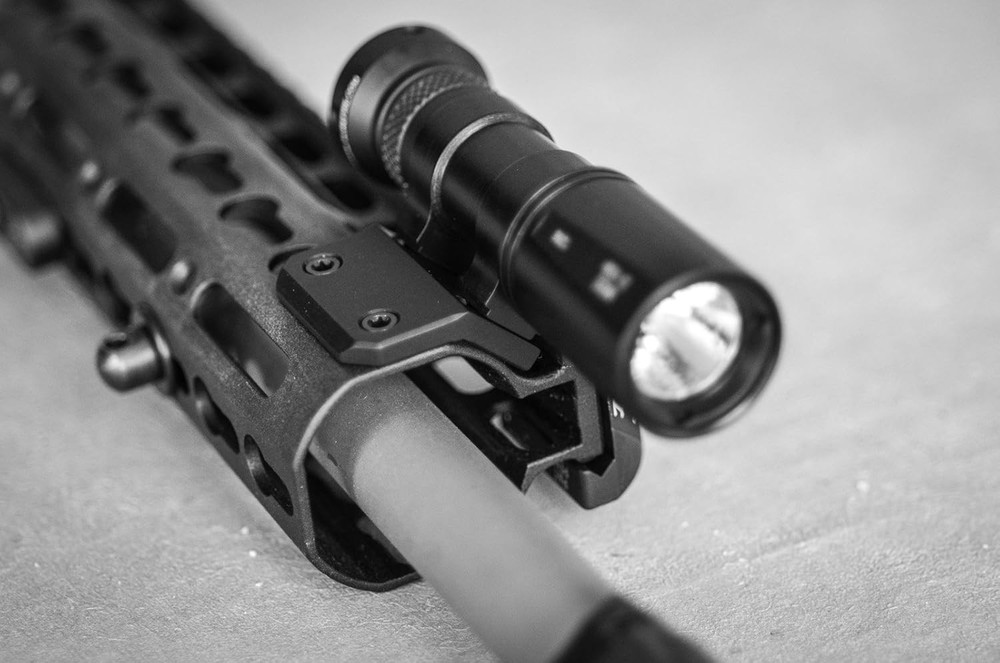 Offset Scout Mount - Low Profile Surefire Flashlight/Tactical Light Mount for...