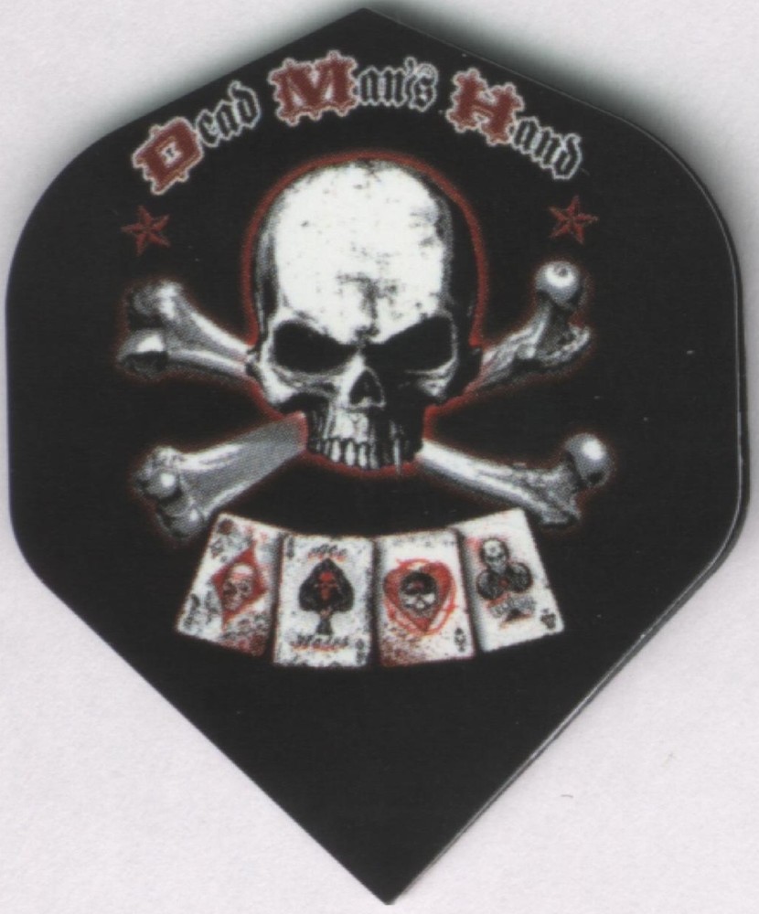 Dead Mans Hand Dart Flights: 3 per set