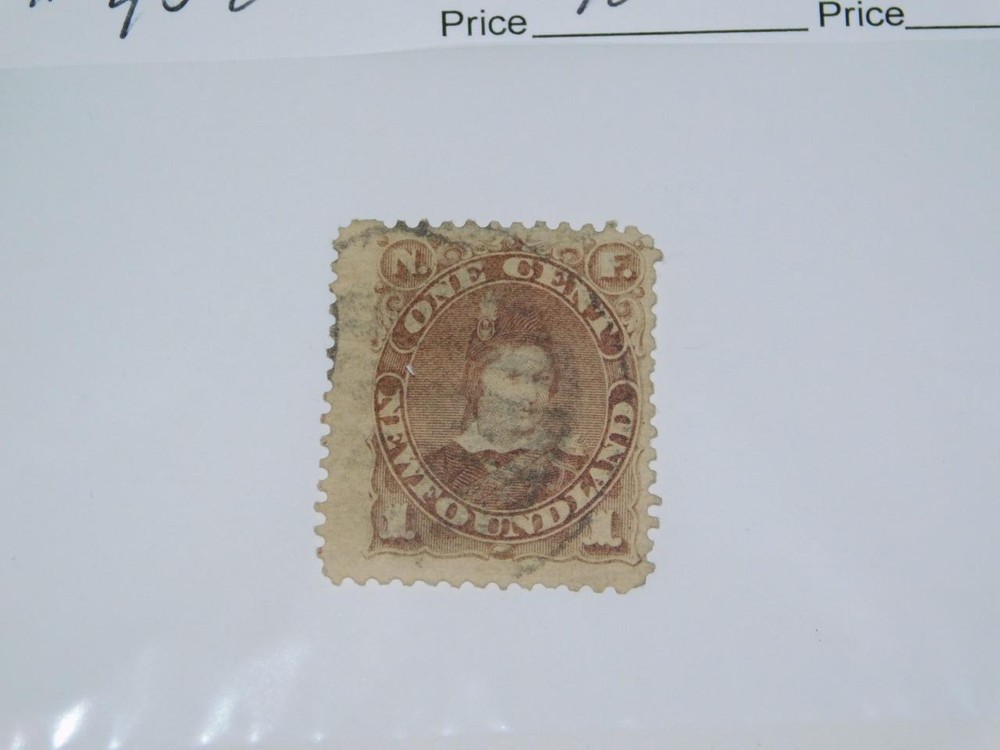 NEWFOUNDLAND, SCOTT# 43 USED