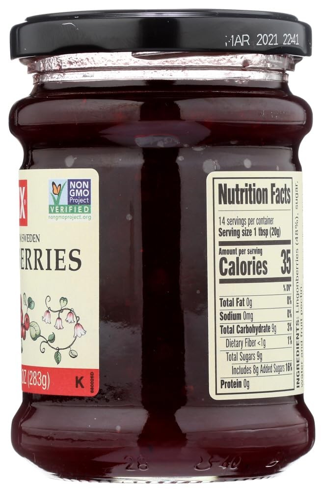 Lingonberries - 10 Ounces (Pack of 2)