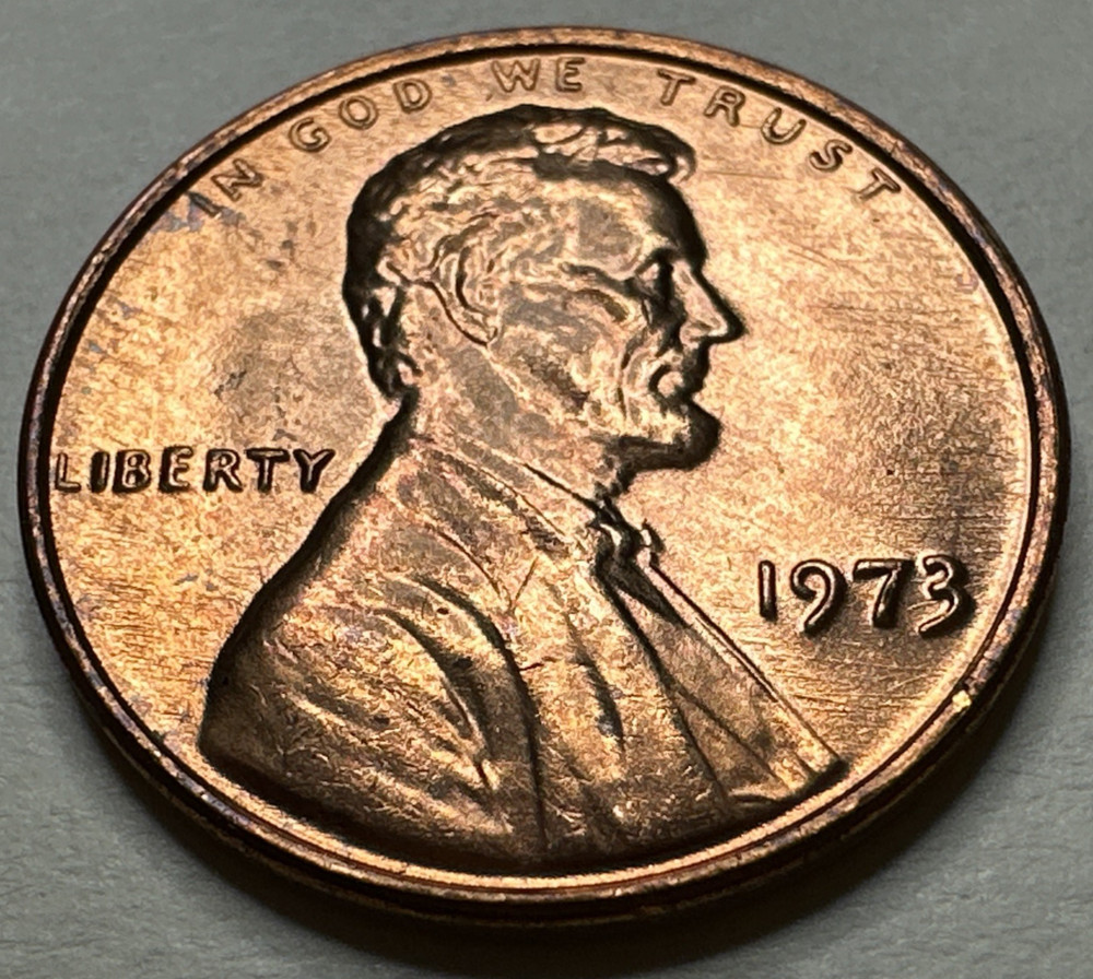 1973 Lincoln Memorial Cent PENNY 2336X