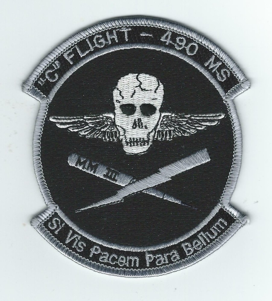 90's 490th MISSILE SQUADRON "C FLIGHT" MORALE patch