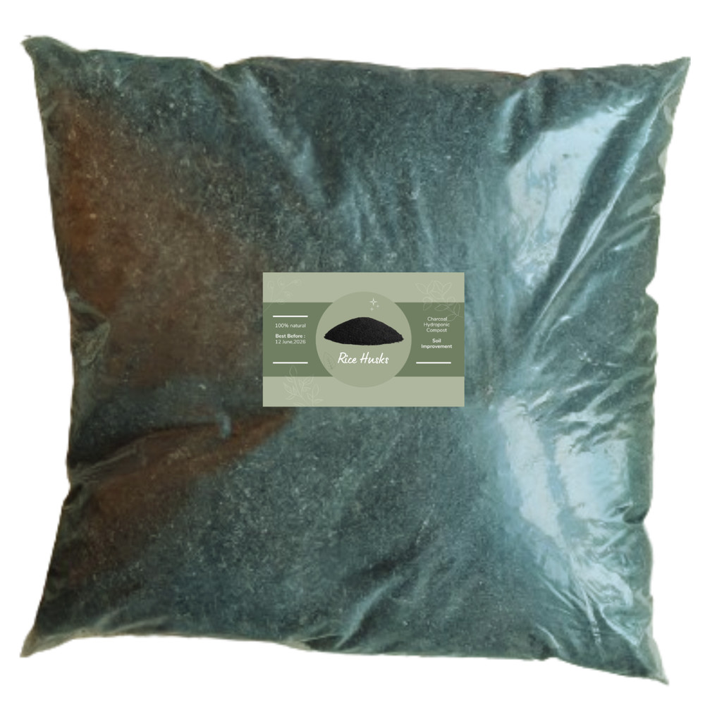 Hydroponic Compost Growing media Rice Husk Charcoal Soil Compost improvement