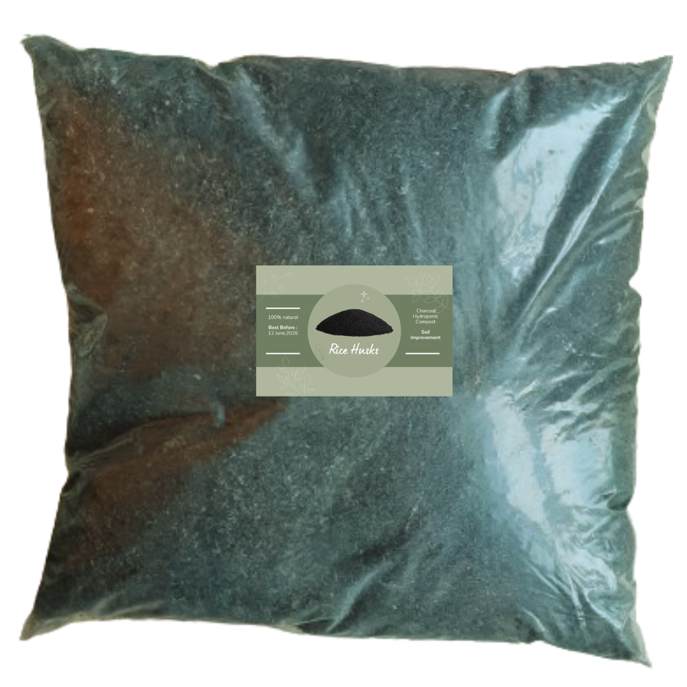 Hydroponic Compost Growing media Rice Husk Charcoal Soil Compost improvement