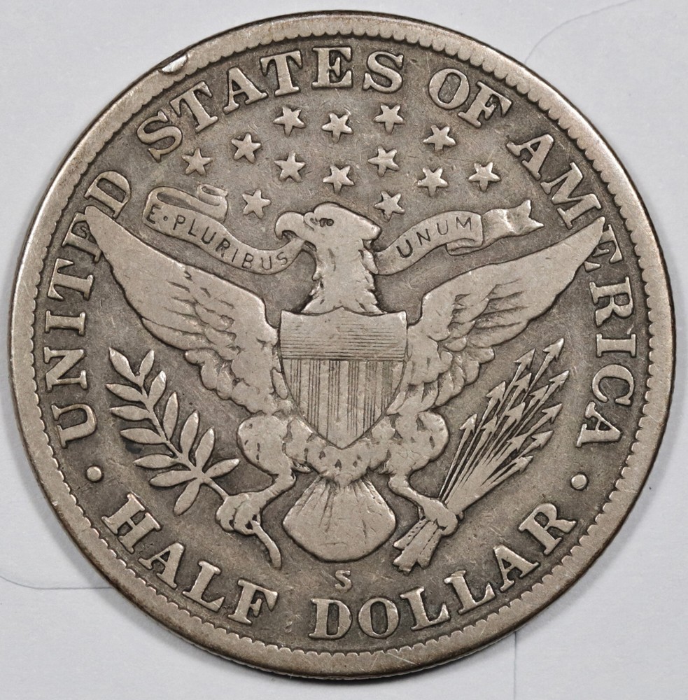1912-s Barber Half. Fine. 206066
