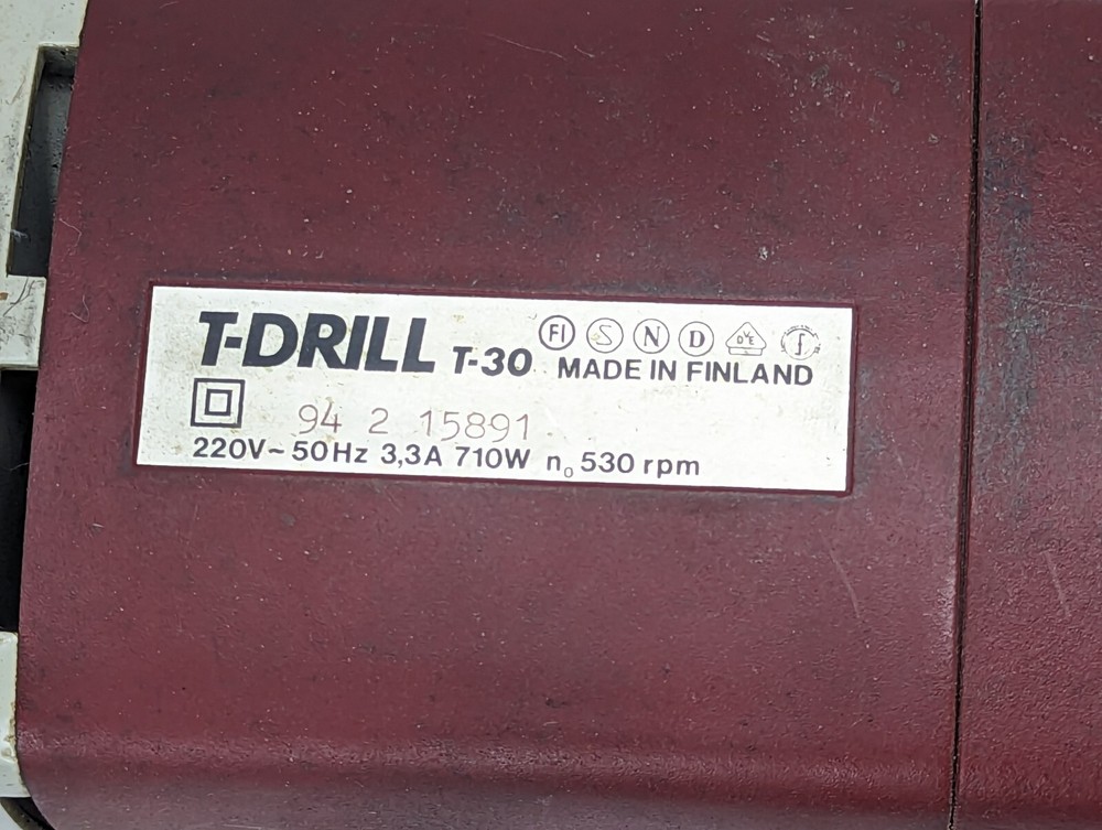 T-DRILL T-30 COPPER Pipe Tee Forming Machine