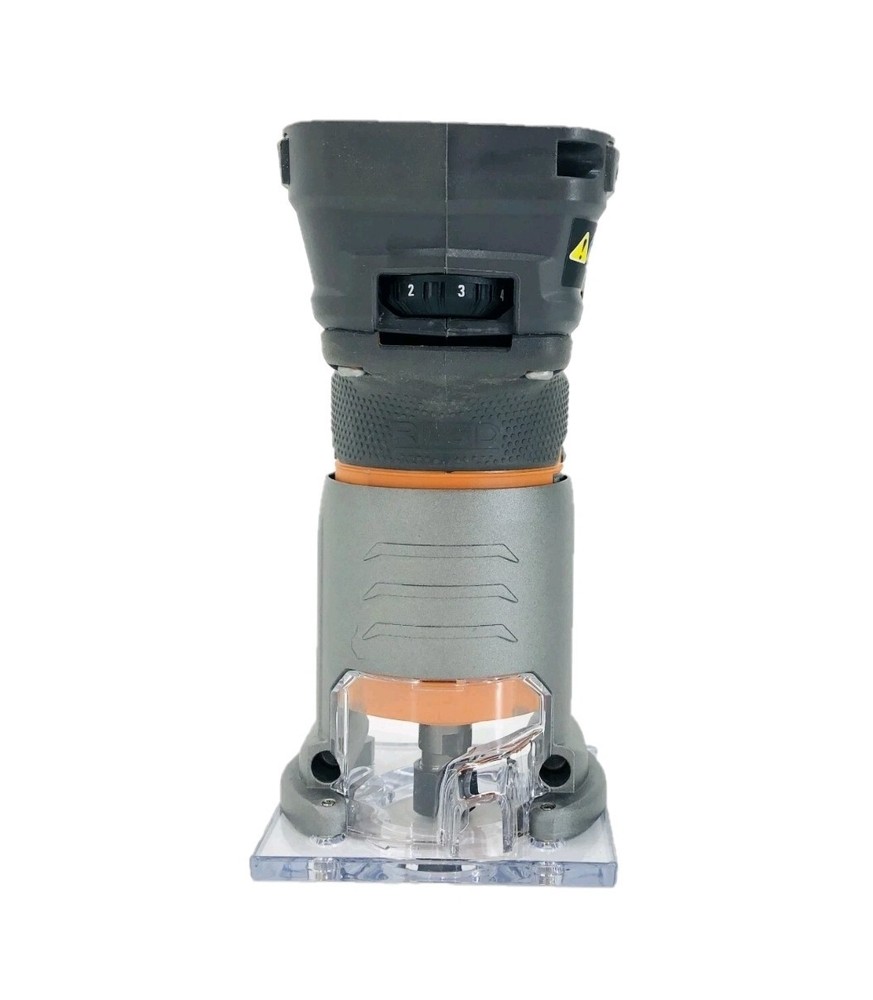 RIDGID 18-Volt R860443B Brushless Cordless Compact Fixed BaseRouter open box