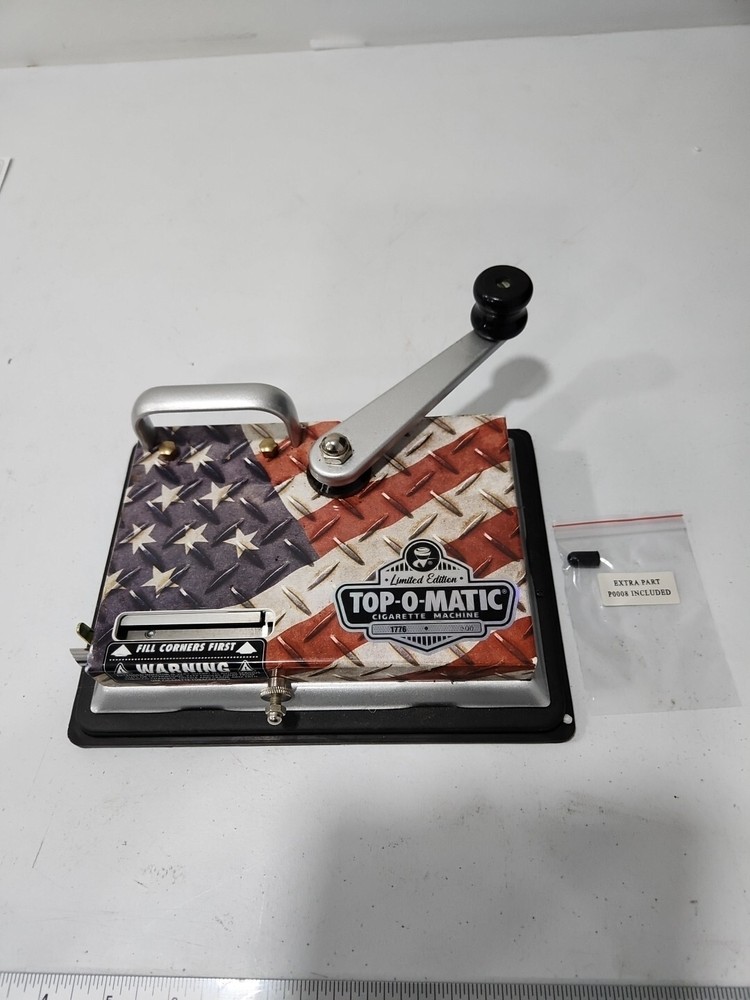 top-o-matic cigarette rolling machine - bi-centennial model