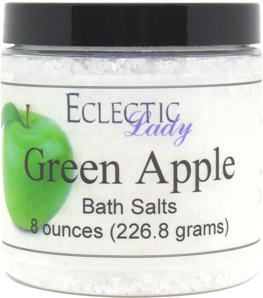 Green Apple Bath Salts by Eclectic Lady