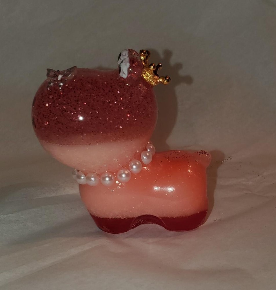 Handmade Multi color hippo