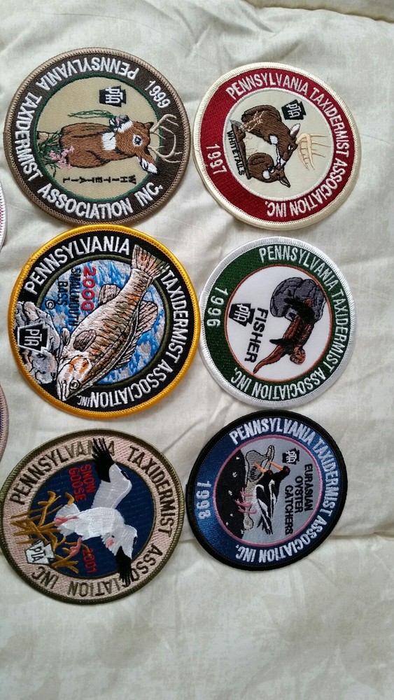taxidermist patches