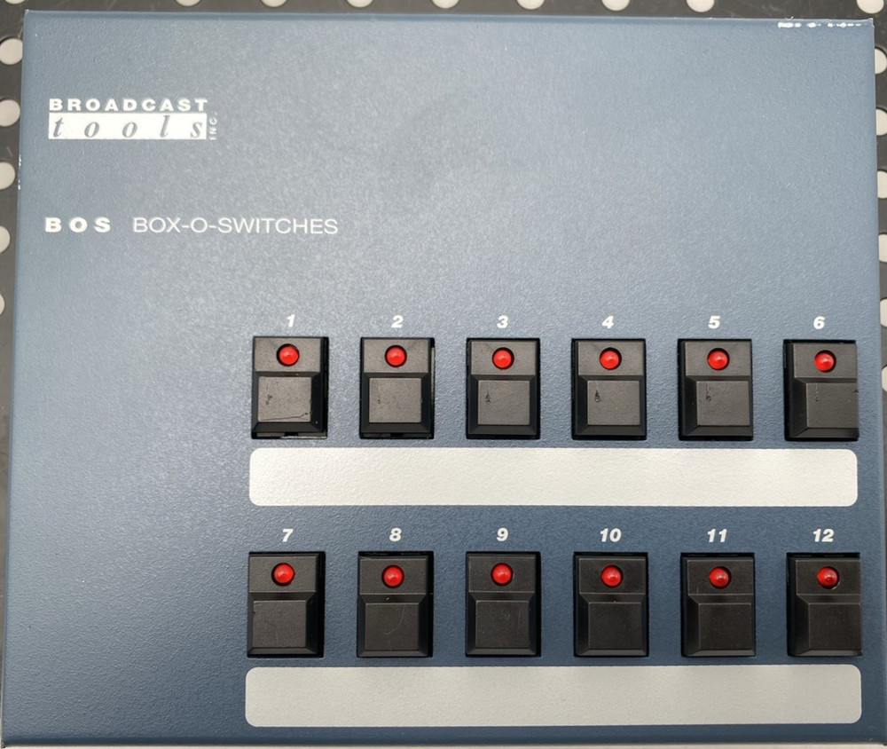 Broadcast Tools BOS BOX-O-SWITCHES