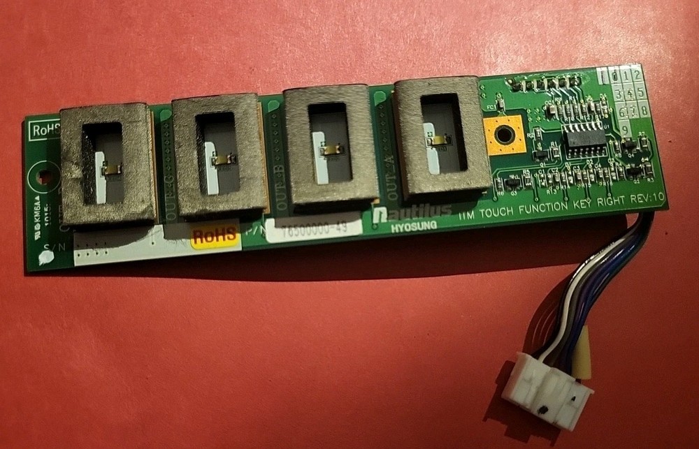 Hyosung Nautilus 76500000-14 ITM FUNCTION KEY RIGHT PCB
