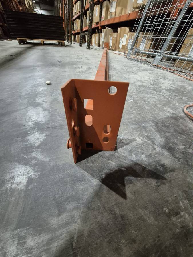 PALLET RACKING Uprights, Beams and Wire Decks, Used