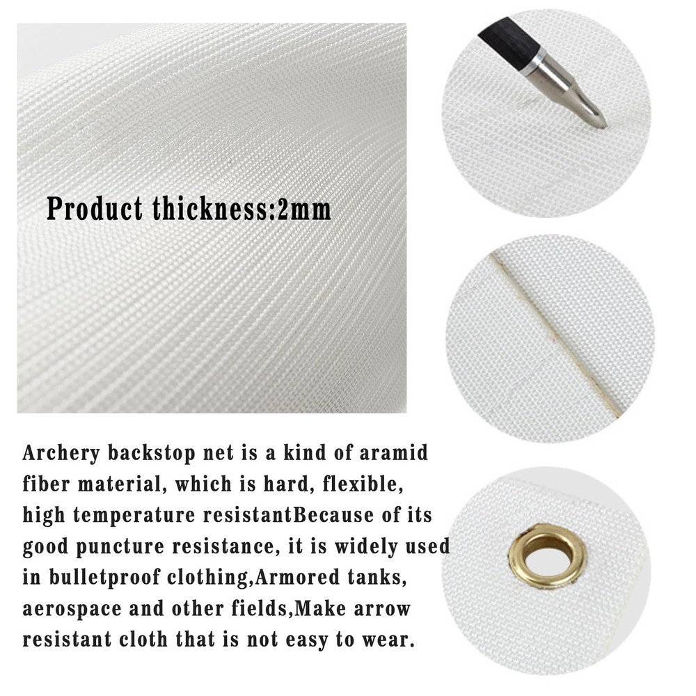 2mm Slingshot Archery Target Backstop Netting