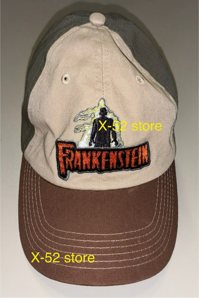 Frankenstein Universal Monsters baseball hat cap Universal City Studios brown