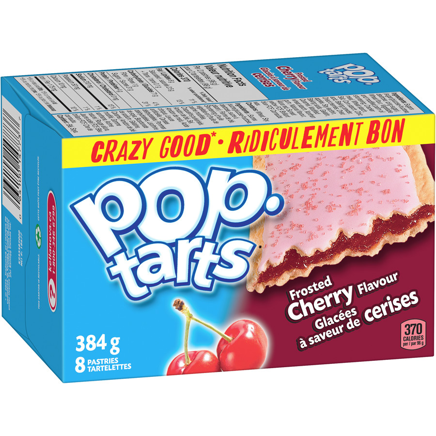 2-Pack Kelloggs Poptarts Pastries Frosted Cherry Flavour