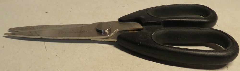 KitchenAid All Purpose Kitchen Shears Durable Stainless Steel Scissors Black 8"