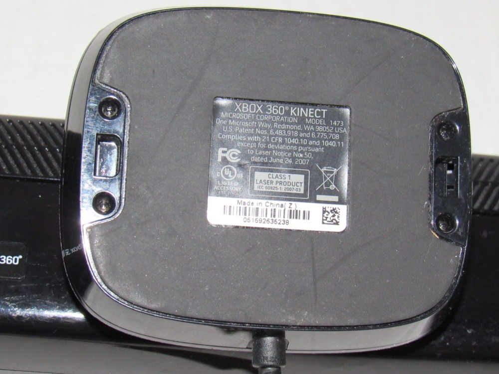 Microsoft Xbox 360 Kinect Motion Sensor Bar Model #1473