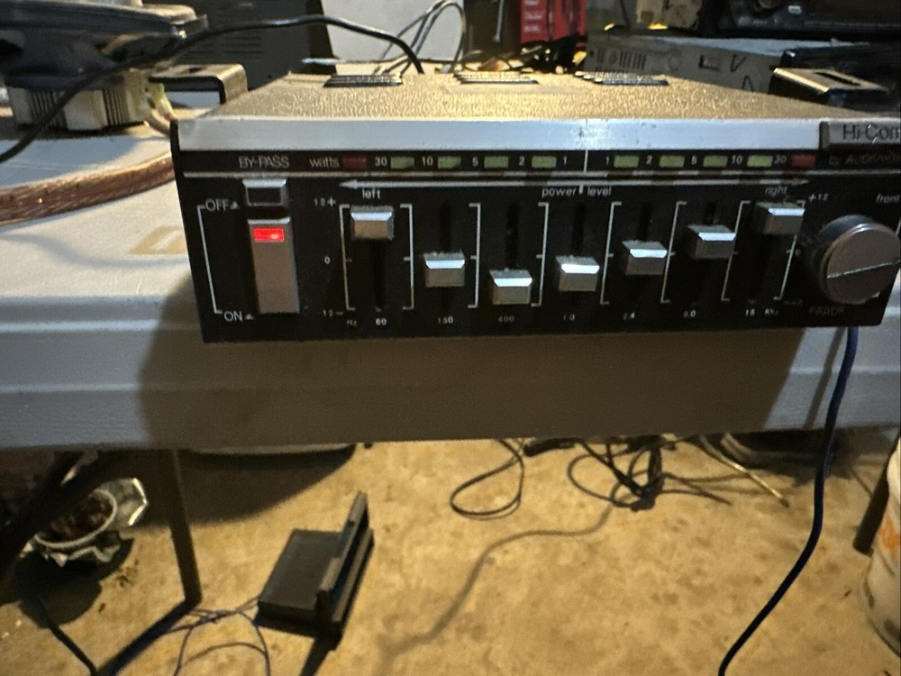 Hi Comp Audiovox Car Equalizer