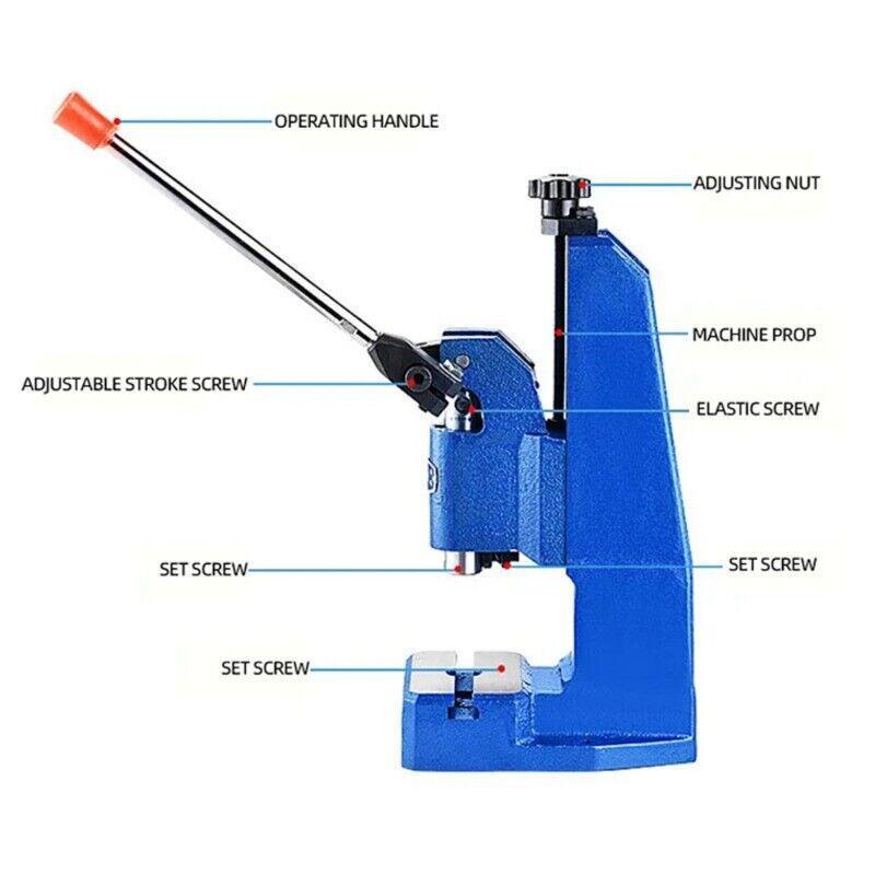 Small Desktop Precision Manual Press J03-0.4a Manual Press Punching Machine