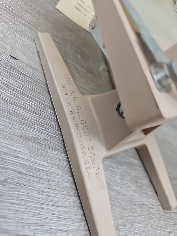 GILBERT Microscope & Lab Set in metal case incomplete