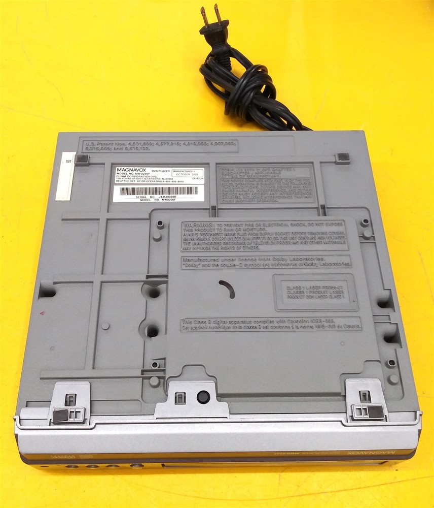 ⭐️⭐️⭐️⭐️⭐️ Magnavox MWD200F DVD / CD Player