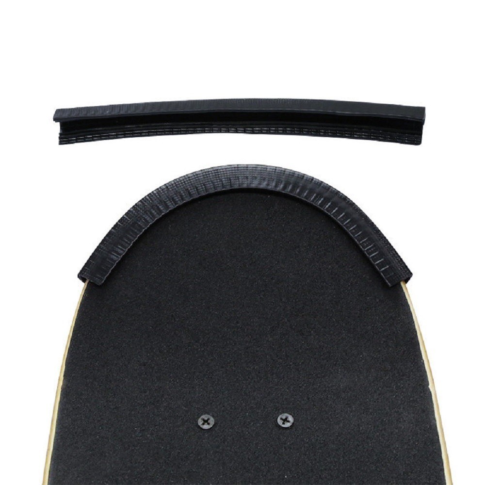 Kit Skateboard Deck Guard Strips Accessories Longboard Rubber Waterproof