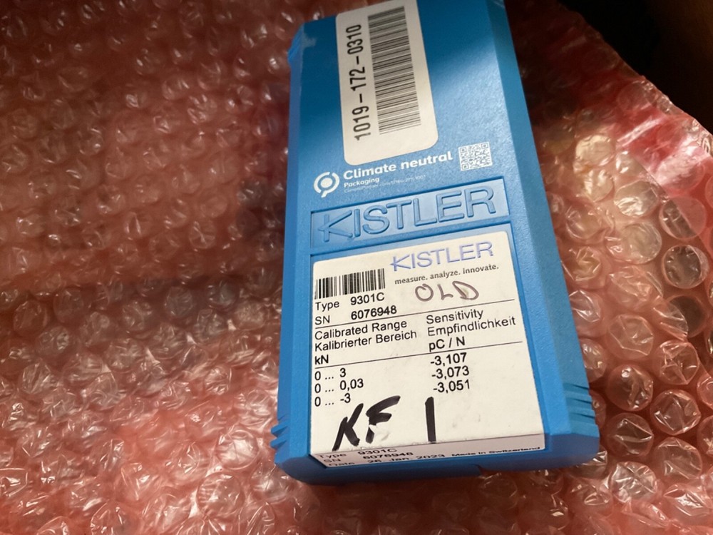 KISTLER 9301C PIEZOELECTRIC LOAD CELLS/FORCE TRANSDUCERS