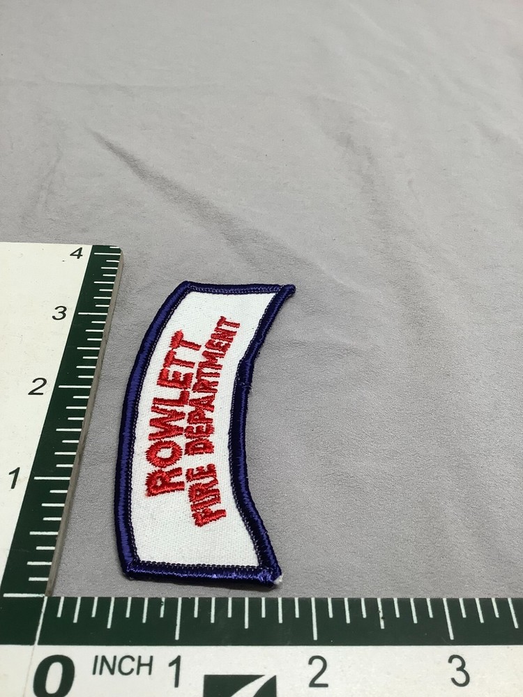 ROWLETT FIRE DEPARTMENT PATCH - NEW OLD STOCK