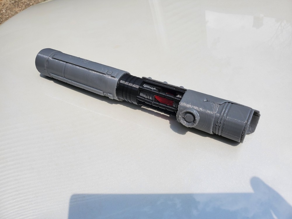 Starkiller, Galen Merek replica lightsaber - 3D Printed - The Force Unleashed