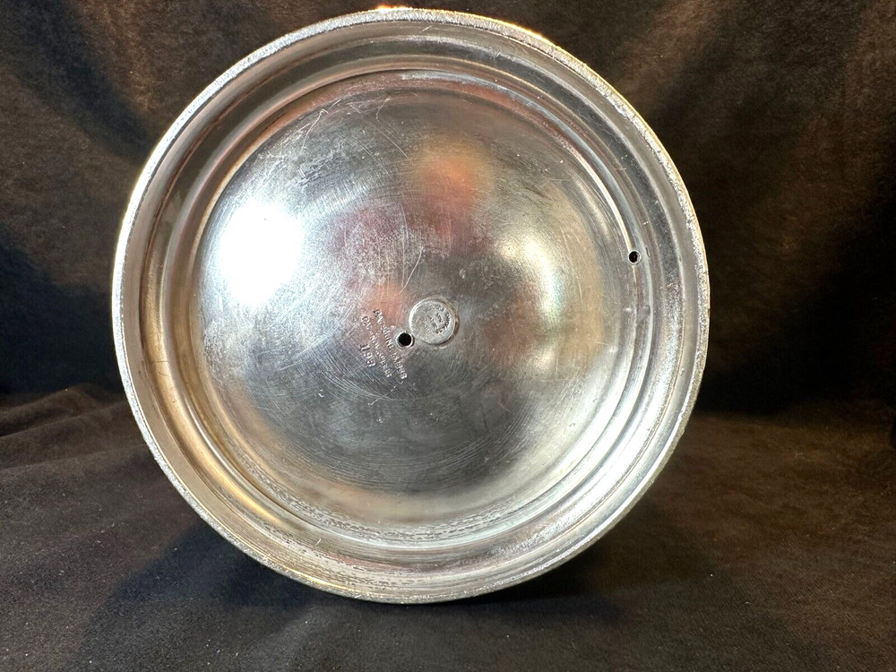 Antique 1868 Rogers & Smith Co. Engraved Silver Plate Insulated Pitcher
