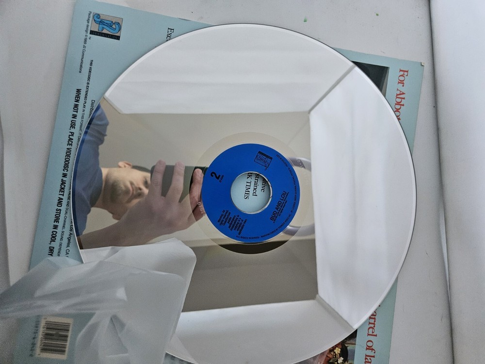 Bud And Lou Laserdisc Rare