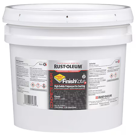 Rust-Oleum 353015 Floor Coating Kit, Gloss, 1 Gal.