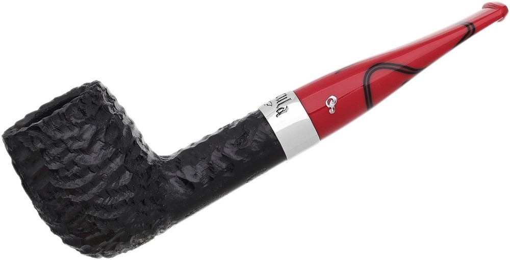 Peterson Dracula Rusticated Billiard (X105) Fishtail Pipe - New